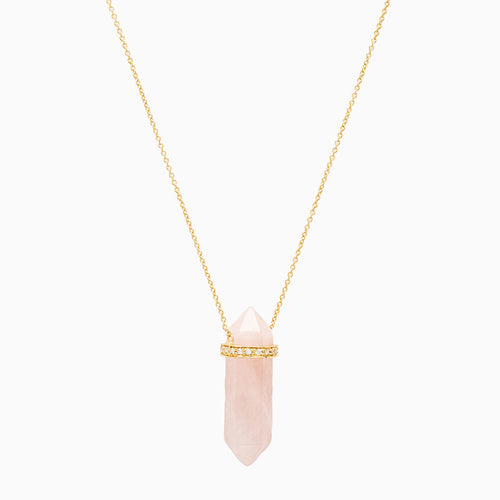 Bellax Crystalized Gem Necklace
