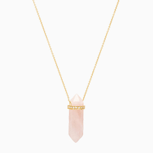 Bellax Crystalized Gem Necklace