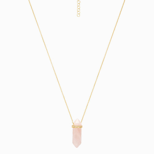 Bellax Crystalized Gem Necklace